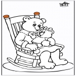 Theme coloring pages - Mother's Day 11