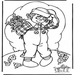 Theme coloring pages - Mother's Day 2