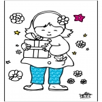 Theme coloring pages - Mother's Day 6