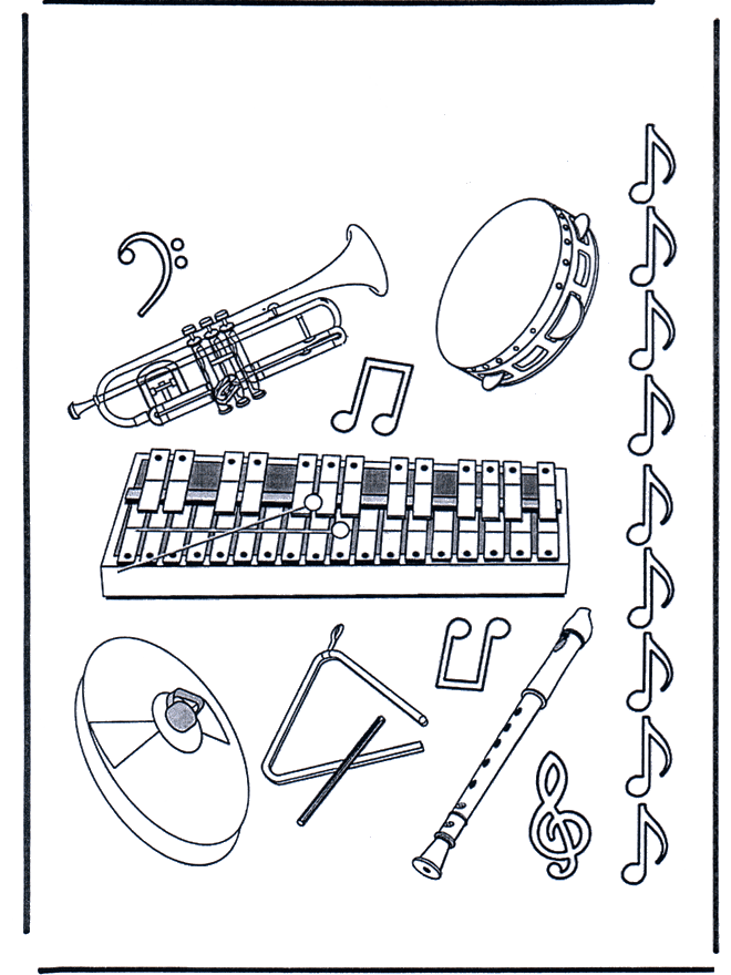 Musical instruments - Music