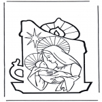 Christmas coloring pages - Nativity story 7