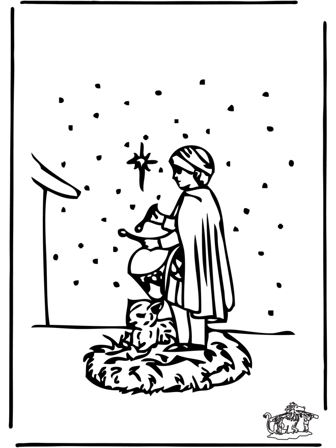 Nativitystory shepherdboy - Christmas