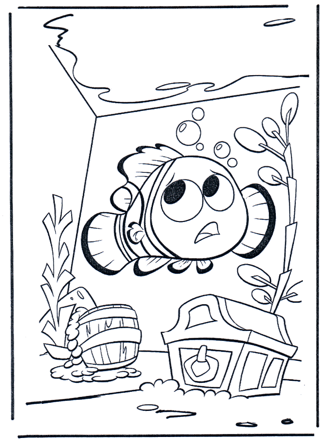 Nemo 1 - Nemo coloring pages