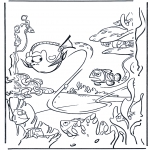 Kids coloring pages - Nemo 10