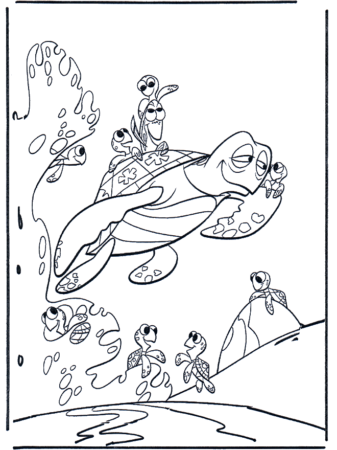 Nemo 11 - Nemo coloring pages