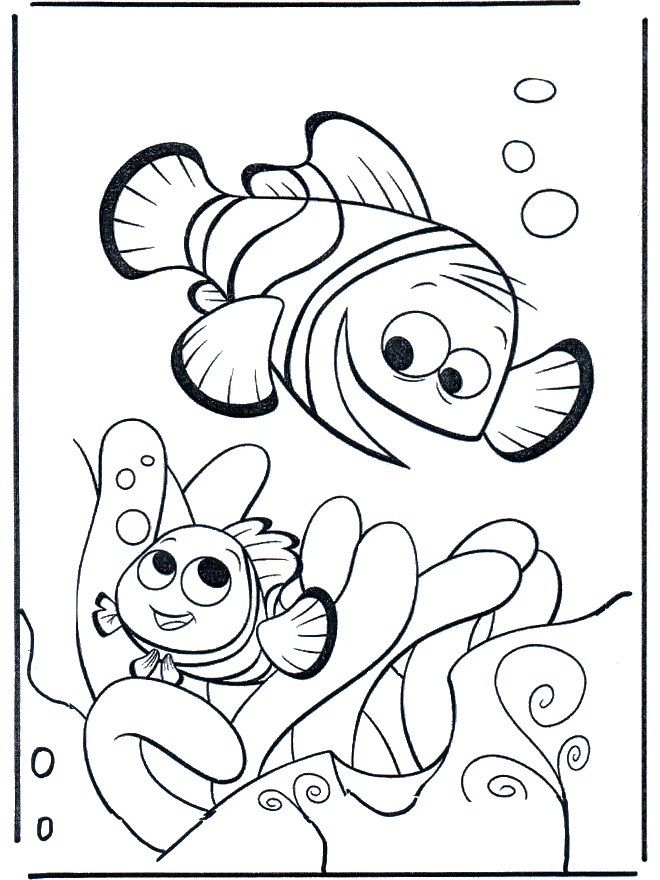Nemo 12 - Nemo coloring pages