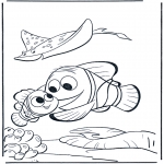 Kids coloring pages - Nemo 14