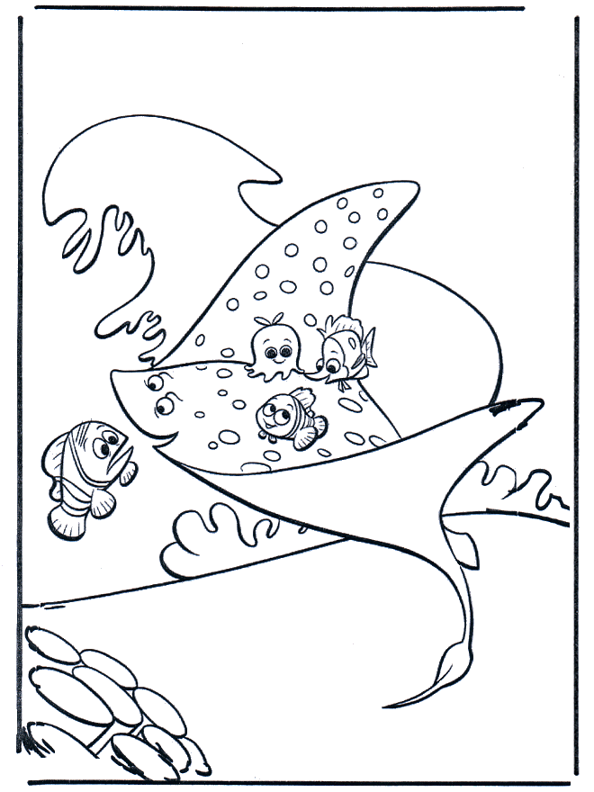 Nemo 16 - Nemo coloring pages