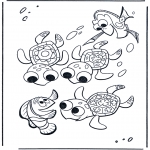 Kids coloring pages - Nemo 17