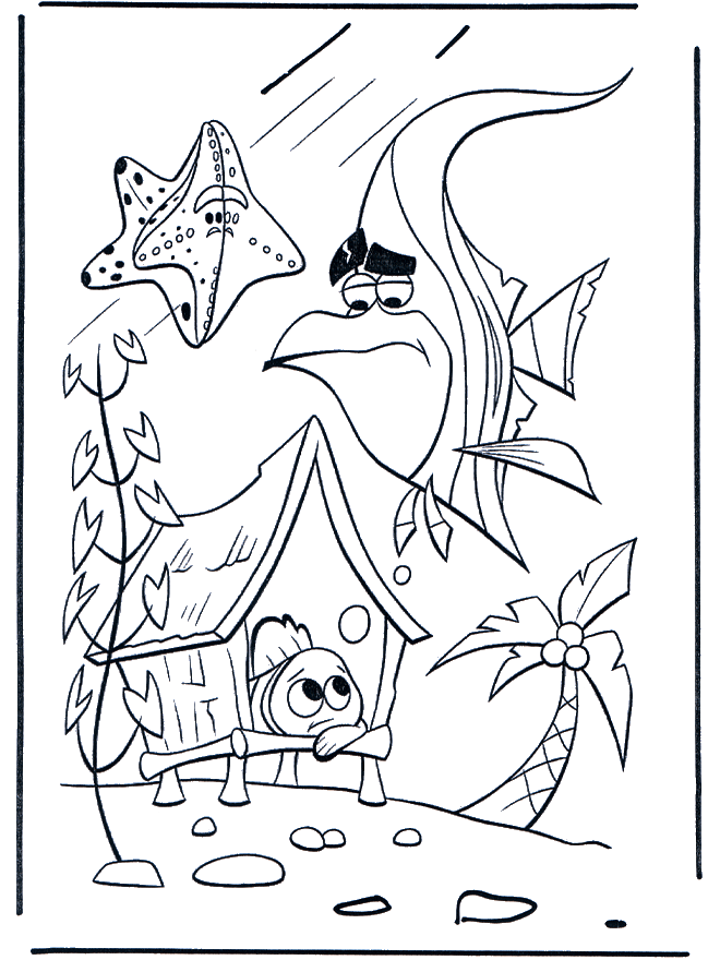 Nemo 2 - Nemo coloring pages