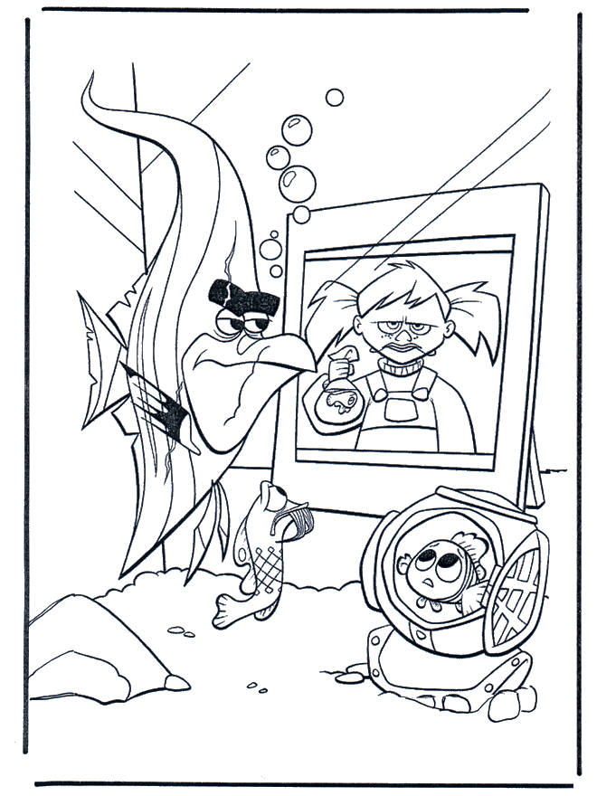 Nemo 6 - Nemo coloring pages