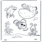 Kids coloring pages - Nemo 7