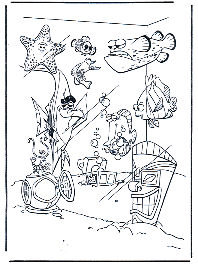 Nemo 8 - Nemo coloring pages