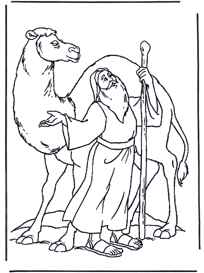 Noah and a camel - Old Testament