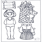 Crafts - Paper doll 3