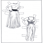 Crafts - Paper doll Clothing 1