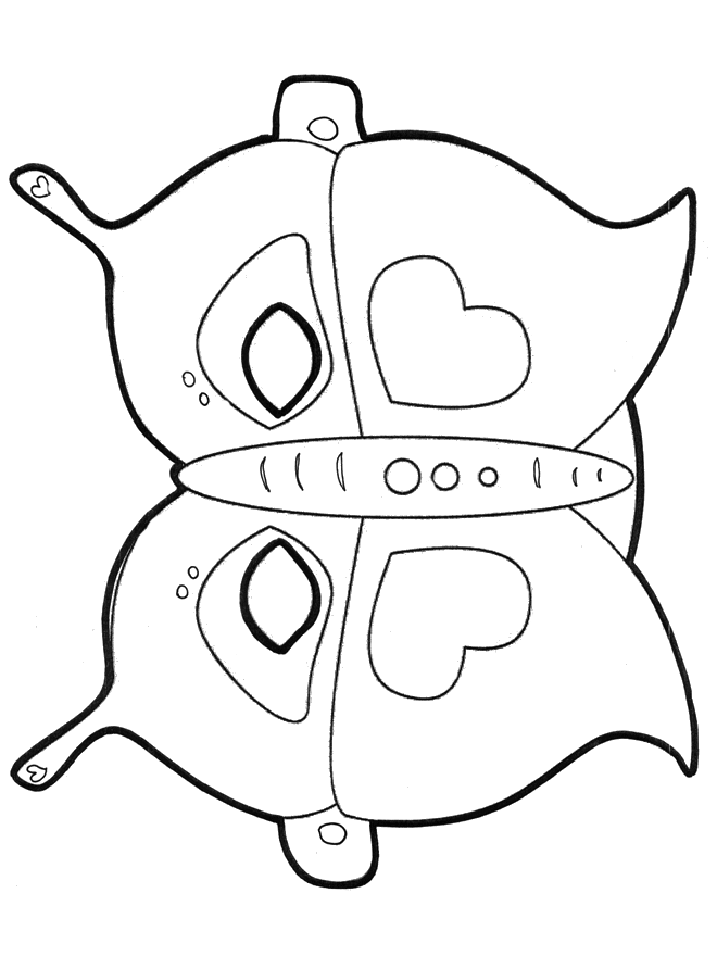 Paper mask butterfly - Masks