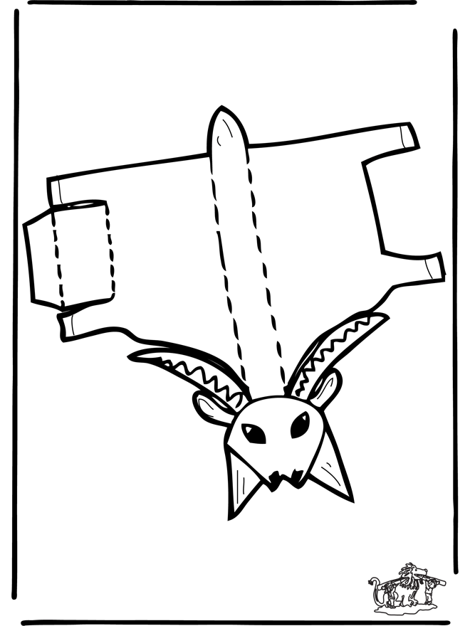 Papercraft goat 1 - Cut-Out