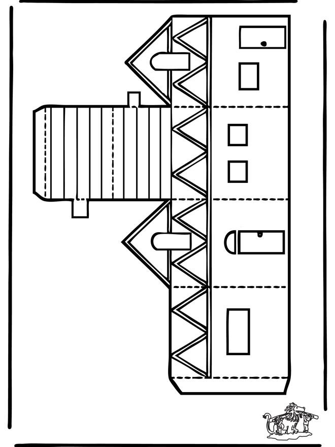 Papercraft house 2 - Cut-Out