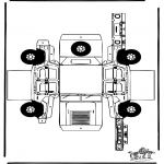 Crafts - Papercraft Hummer