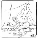 Bible coloring pages - Parable talents