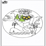 Bible coloring pages - Paradise 1