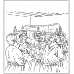 Bible coloring pages - Pentecost 2