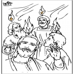 Bible coloring pages - Pentecost 4