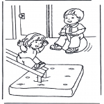 Kids coloring pages - Play