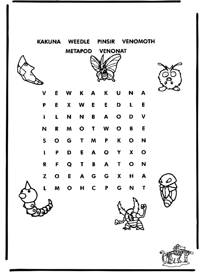 Pokemon puzzle 2 - puzzle