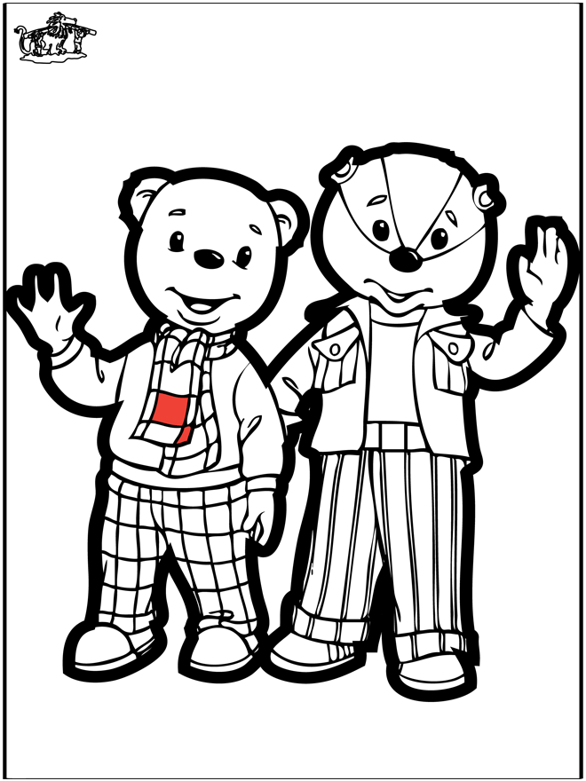 Prickingcard - Brownie bear - Crafts comic charactors