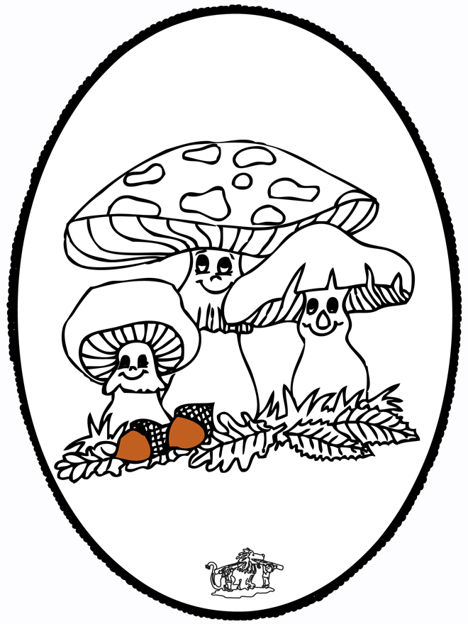 Prickingcard Mushroom - More