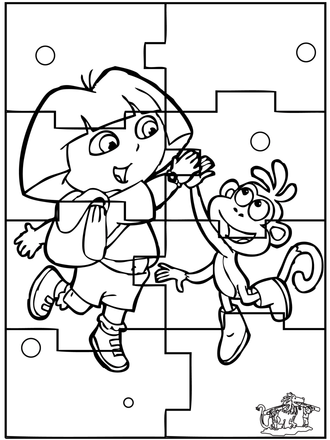 Puzzle Dora - puzzle