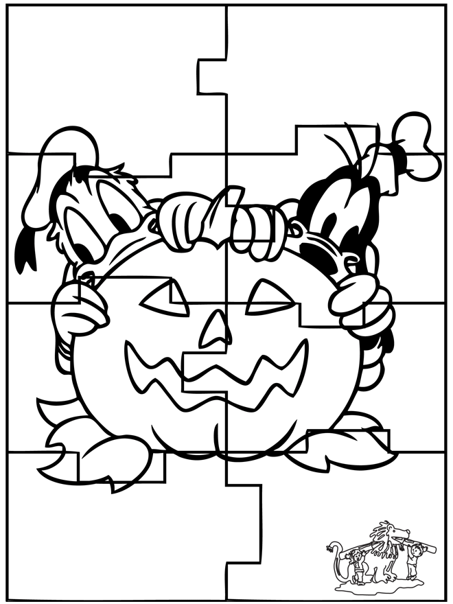 Puzzle Halloween - puzzle