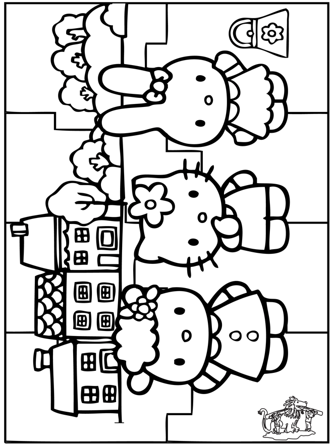 Puzzle Hello Kitty - puzzle