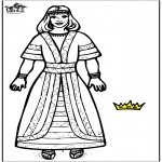 Bible coloring pages - Queen Esther 2