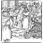 Bible coloring pages - Queen of Sheba