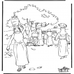 Bible coloring pages - Rebecca 2