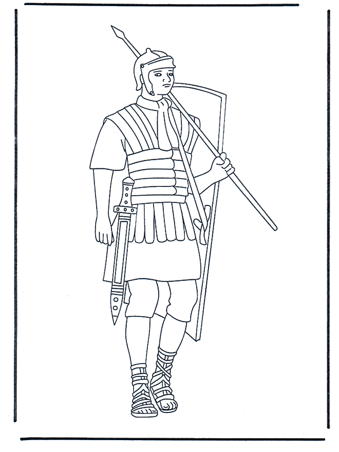 Roman soldier 1 - the Romans
