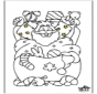 Santa Claus Coloring Page 2