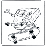 Kids coloring pages - SpongeBob 7