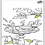 All sorts of - Spring Coloring Page