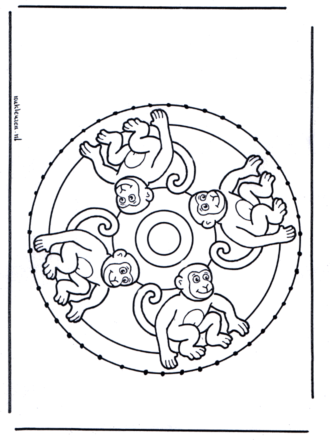 Stitchingcard mandala 6 - Mandala