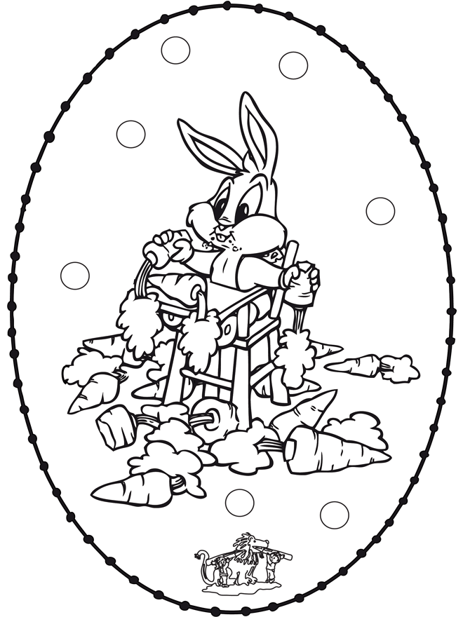 Stitchingcard rabbit - Comic characters