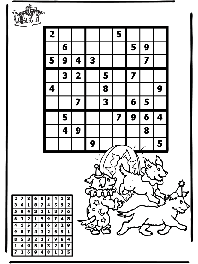 Sudoku Circus - puzzle