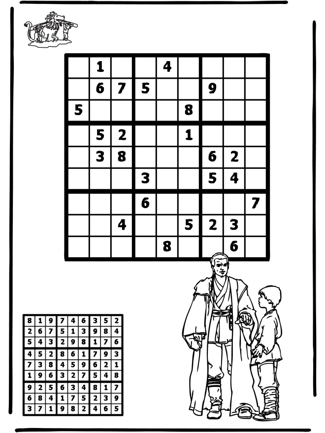 Sudoku Star Wars - puzzle