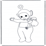 Kids coloring pages - Teletubbies 2