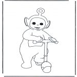 Kids coloring pages - Teletubbies 6