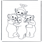 Kids coloring pages - Teletubbies 7