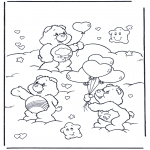 Kids coloring pages - The Care Bears 10